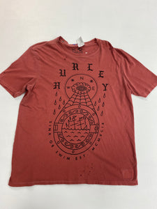 Hurley Mens Short Sleeve Top Size Large